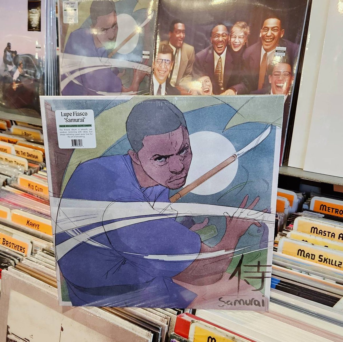 .<a href="/LupeFiasco/">“SAMURAI” Now Playing</a>'s inspired new album "Samurai" is a tribute of sorts to <a href="/amywinehouse/">Amy Winehouse</a>. The flows are smooth and assured, the beats jazzy, soulful, and delightfully cool. "Samurai" is out now on CD, LP, and indie exclusive olive green vinyl.

Get it here: bit.ly/4clqzc0