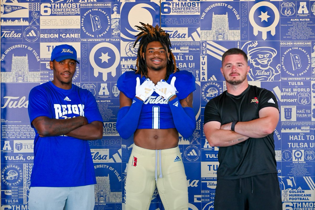 Julius3Joker's tweet photo. Had a wonderful Offical Visit at The University Of Tulsa! https://t.co/DvYJKIDXDt