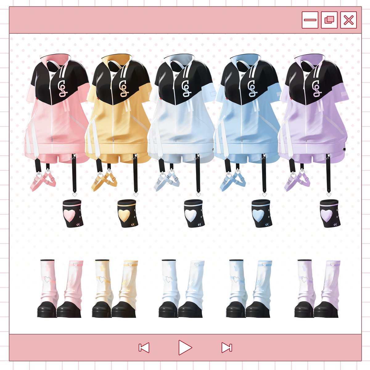 ✨RT+FOLLOW EVENT

B2Y

✨対応 アバター / 대응아바타
萌、マヌカ、桔梗 、セレスティア 、しお  、ライム &amp;シフォン
모에, 마누카, 키쿄, 셀레스티아, 시오, 라임 &amp; 쉬폰

✨リツイート&amp;フォローした5人に衣装を伝達！
리트윗 &amp; 팔로우 해주신 5분께 의상을 전달!

✨抽選日 / 추첨일
07月03日