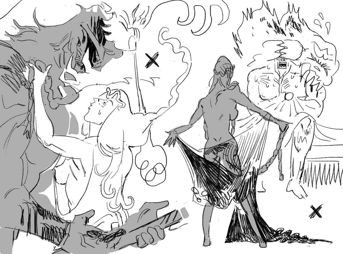 misc. souls diary doodles from a year ago when I was working my way through the catalogue 