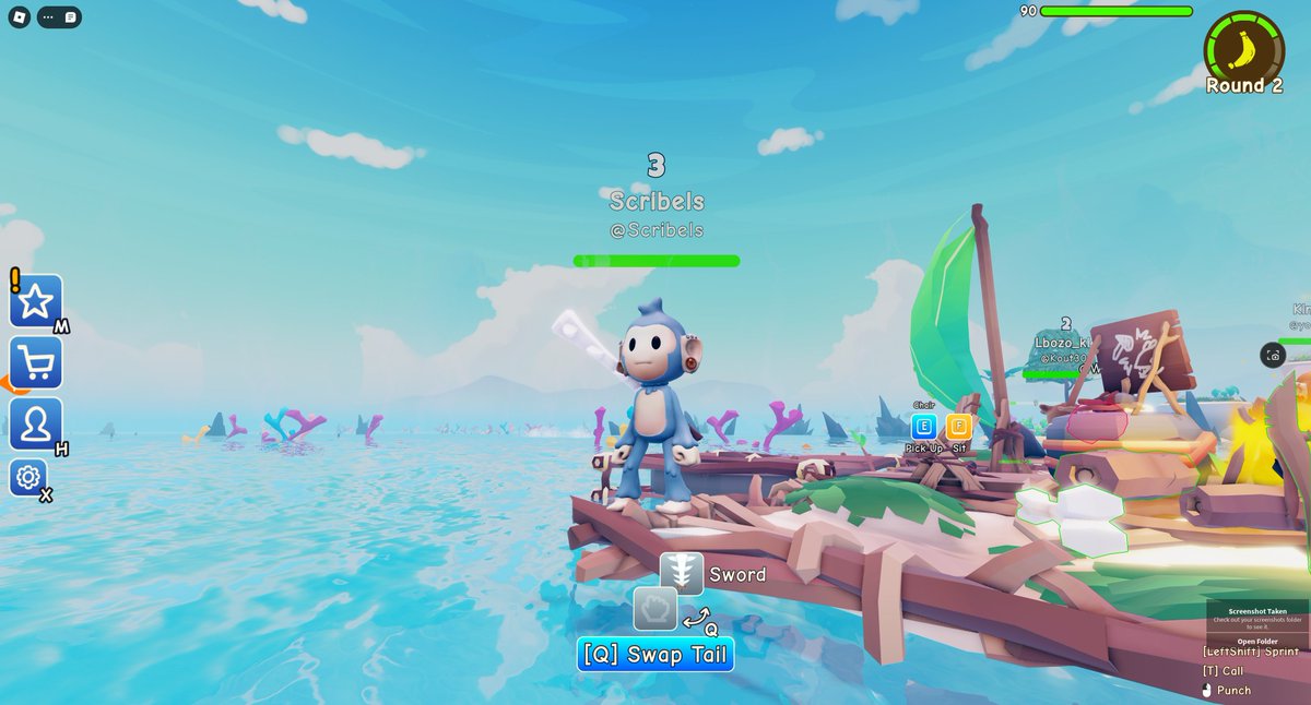 at long last... blue monkey