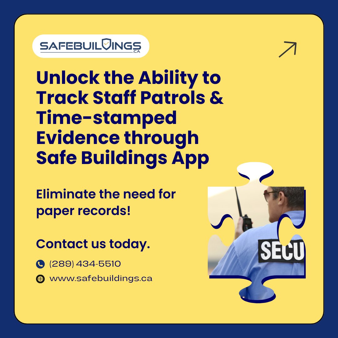 SafeBuildings_'s tweet photo. Safe building app has become the go-to choice for many as it ensures facilities are kept in top condition through documented inspections and alerts.

#SafeBuildings #RiskManagement #SafetyOfResidents #Alerts #Lifesaving #PropertyManagers #FacilityManagement #ComplianceProof https://t.co/8GfU6fWG88