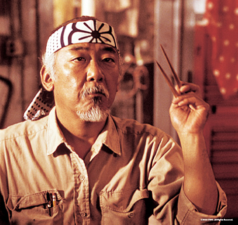 The best sensei. Celebrate the late great Pat Morita with us on his birthday. #KarateKidMovie