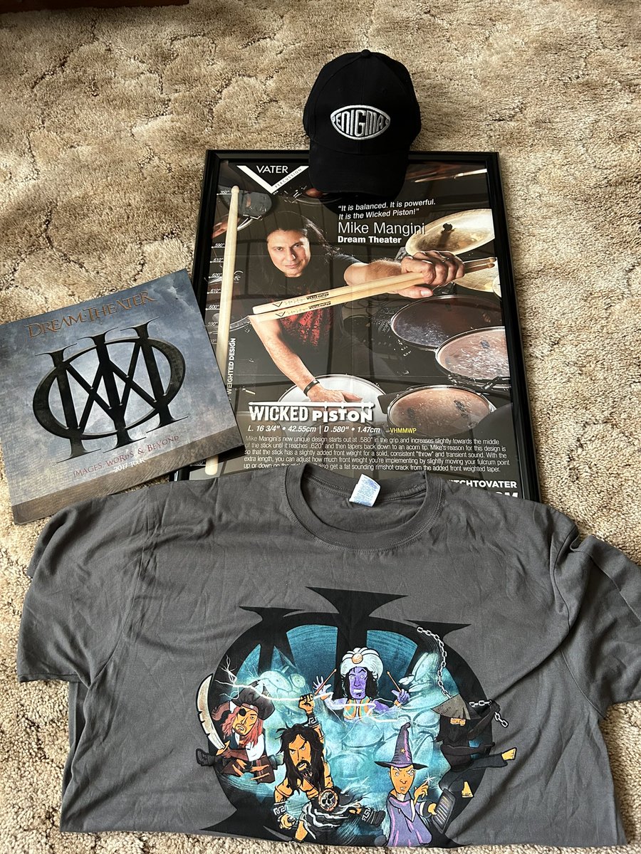 Really I’m a KISS fan…. Yes I have bought a lot of Dream Theater stuff lately