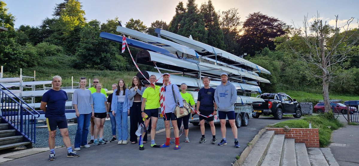 All loaded and ready for a great weekend of racing <a href="/IronbridgeRow/">Ironbridge Rowing Club</a>