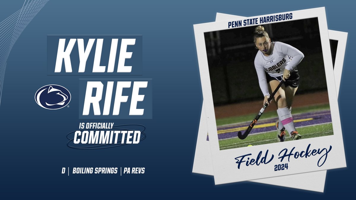 Kylie Rife is coming to Middletown! 🦁 

While at Boiling Springs, Rife was a PHS FHCA All-State Honorable Mention and was a part of multiple championship teams, including the 2022 state championship! 🏑

<a href="/NFHCA/">NFHCA</a> | <a href="/USAFieldHockey/">USA Field Hockey</a>

#d3fh 
#pshbgfh 
#PrideSpiritHonor