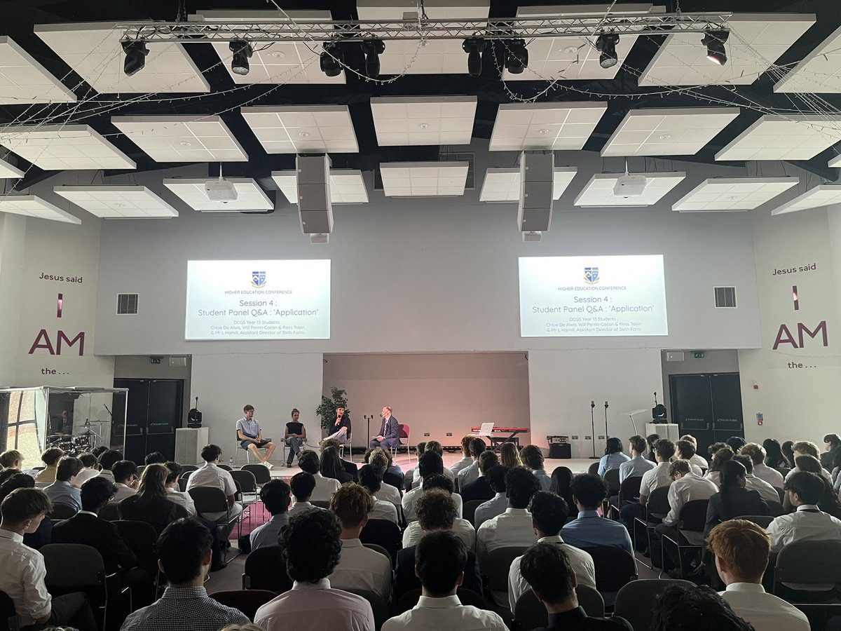 DCGSSixthForm's tweet photo. Many thanks to all who helped our Y12s navigate their next steps &amp; prepare for life after Challoner’s at our Higher Education Conference this week. Such commitment, energy &amp; professionalism provides the students with amazing opportunities.
@uniofwarwick @Cambridge_Uni @KCAmersham https://t.co/wz7oJtziww