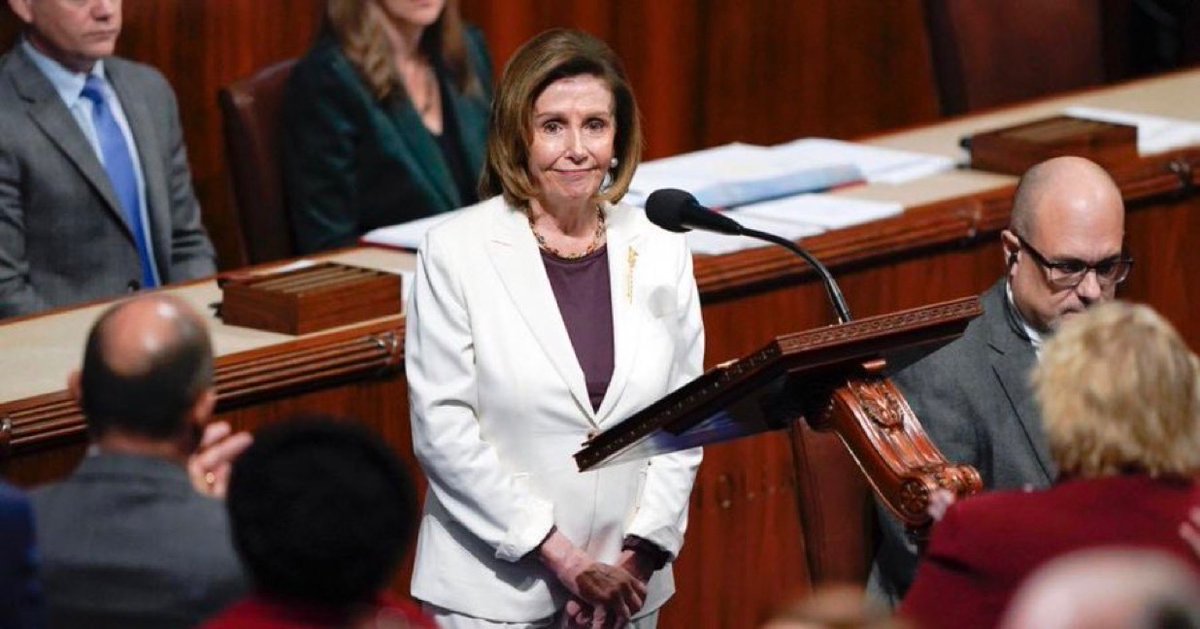 The_Trump_Train's tweet photo. Do you agree that Nancy Pelosi and other high ranking Democrats orchestrated the January 6th insurrection hoax?

YES or NO? If yes, I want to follow you! 🇺🇸 https://t.co/eLQNgSCdir