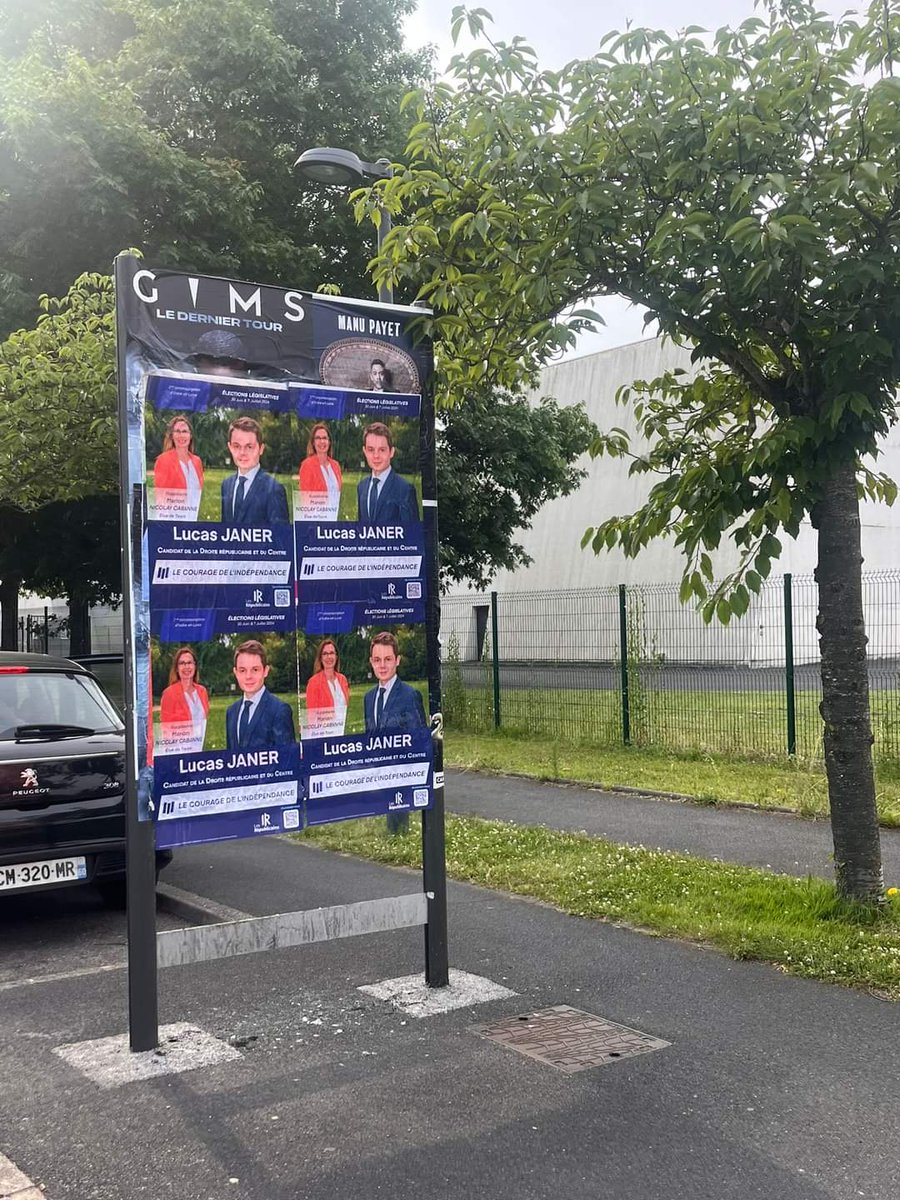 Un grand merci à tous les militants qui ont permis de faire vivre la droite républicaine à #Tours ! 

🗳 Ce dimanche à Tours, choisissez notre binôme avec <a href="/MNicolayCab/">Marion Nicolay Cabanne</a> pour une droite républicaine indépendante et constructive ! 🇫🇷

#legislatives2024