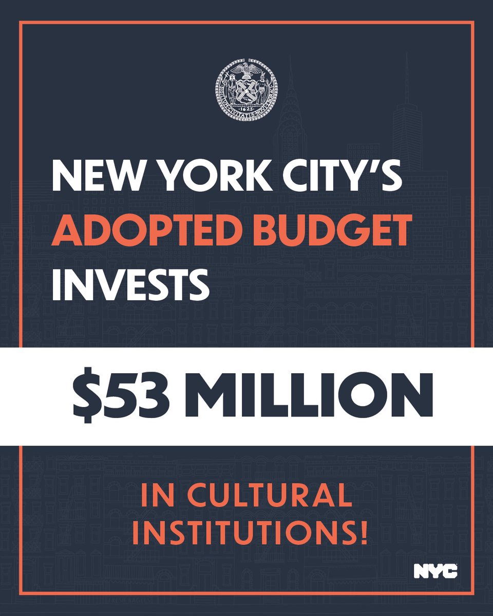 NYC Cultural Affairs tweet media