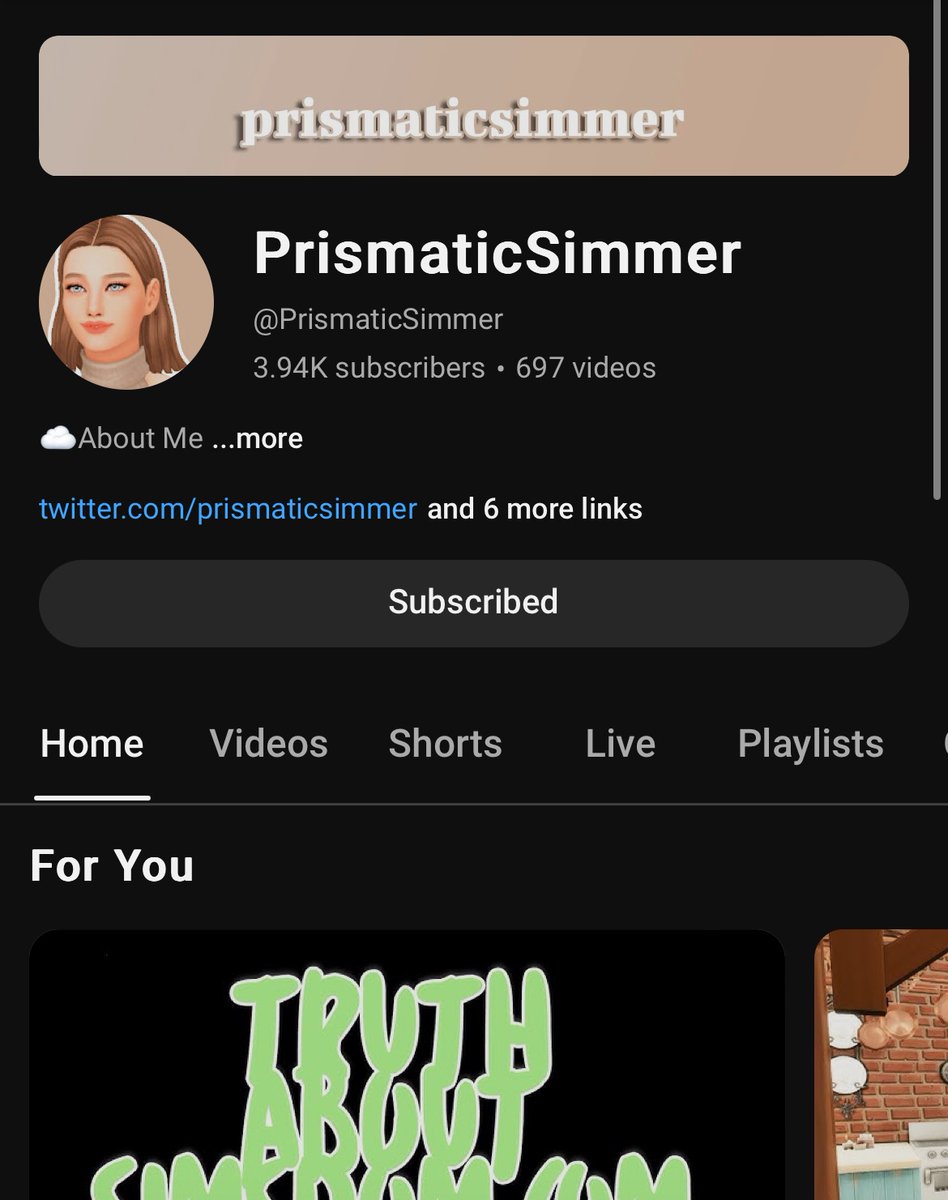 The_Sims_Addict's tweet photo. @PrismaticSimmer Thanks for the opportunity! I don’t really have friends on sims twitter so I’m gonna tag you, sorry! @PrismaticSimmer https://t.co/2nzhB8VGbs