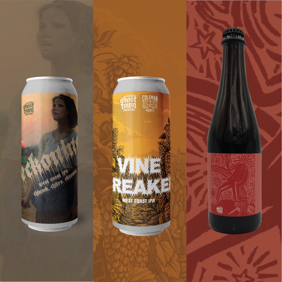 GhostTownBeer's tweet photo. Rip The Weekend A New One

Pouring right now at our tasting rooms in West Oakland and the Laurel District (@ghosttownbrewing_laurel) are Reckoning West Coast IPA and Universal Jam. Vine Breaker comes on tap as soon we get it in the steel, probably around 2PM. https://t.co/jk4bqPSAKU