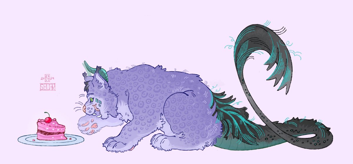 SB_Boar's tweet photo. This is the cherry you picked the other day! ;w;

#artistsontwitter 
#Furryart 
#Furryoc 
#Furry 
#Feral
#Feraloc
#art https://t.co/nbGxMEVRJi