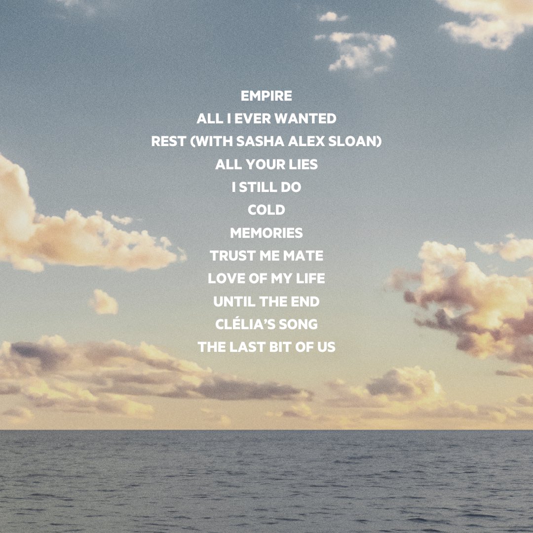 Dean Lewis on X: OK ITS TIME IM PUTTING TOGETHER MY TOUR SETLIST TELL ME  WHAT SONGS I MUST PLAY (If you ONLY could choose ONE) Now I am gonna have 3