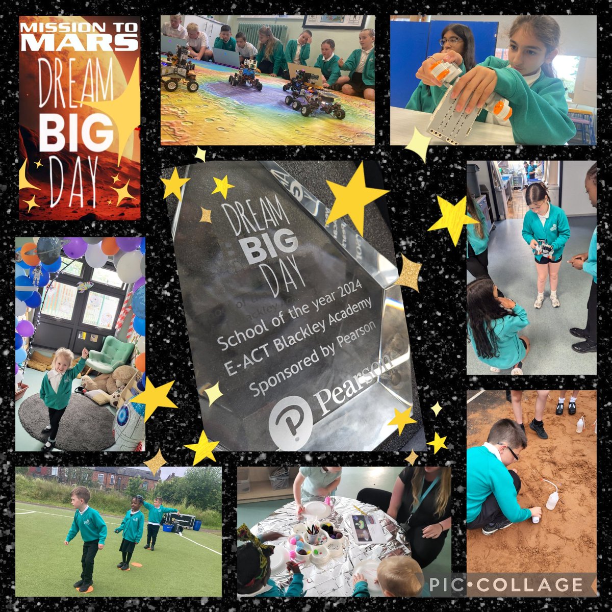 E-ACT Blackley Academy (@eactblackley) on Twitter photo Today really has been out of this world! 👨🚀🌌🚀
A huge thank-you to all of our amazing guests and contributors.
<a href="/ProfBrianCox/">Brian Cox</a>
<a href="/PearsonSchools/">Pearson Schools UK</a>
<a href="/EducationEACT/">E-ACT</a>
<a href="/CMforPrimary/">Careermap for Primary</a>
<a href="/NASA/">NASA</a>
#getinvolved
#DreamBigDay
#weareeact
#primaryeducation
#missiontomars
#ourchildrenourfuture Today really has been out of this world! 👨🚀🌌🚀
A huge thank-you to all of our amazing guests and contributors.
<a href="/ProfBrianCox/">Brian Cox</a>
<a href="/PearsonSchools/">Pearson Schools UK</a>
<a href="/EducationEACT/">E-ACT</a>
<a href="/CMforPrimary/">Careermap for Primary</a>
<a href="/NASA/">NASA</a>
#getinvolved
#DreamBigDay
#weareeact
#primaryeducation
#missiontomars
#ourchildrenourfuture