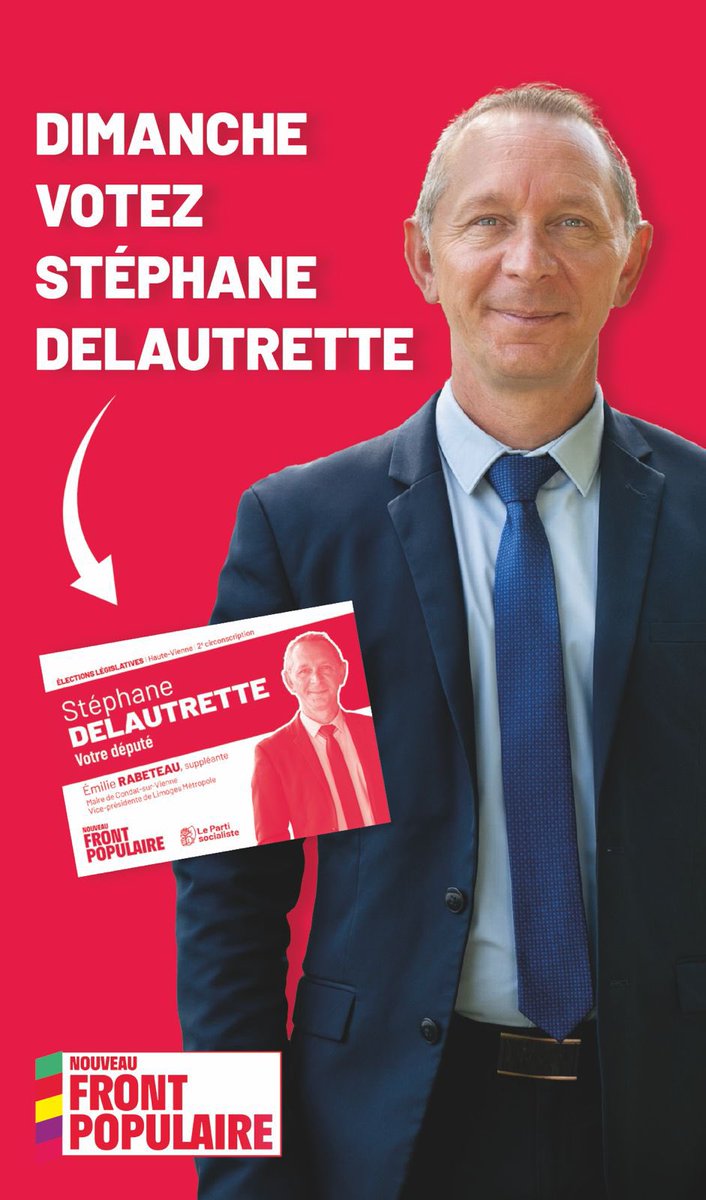 psHauteVienne's tweet photo. Merci aux habitantes et habitants de la 2ème circonscription, vous qui vous êtes mobilisés en faveur du candidat de l’espoir, qui connaît le territoire et ses atouts mais aussi qui incarne un programme clair, contre le replis sur soi, un programme pour changer la vie ! ✊🏻🌹 https://t.co/jXsZsWgdEu
