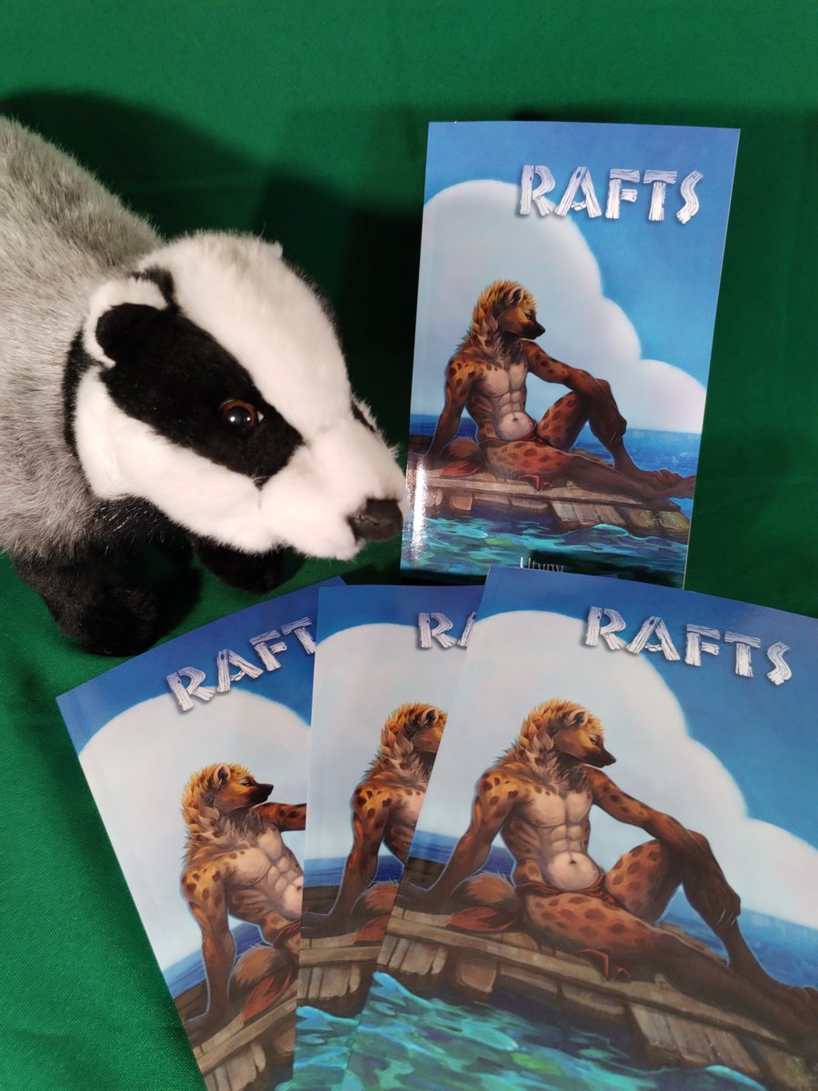 Sail away on a romantic human-and-gnoll ocean adventure.

'Rafts', the Cóyotl Award winning story by <a href="/WildDogUtunu/">oo TOO noo</a>, is back in stock