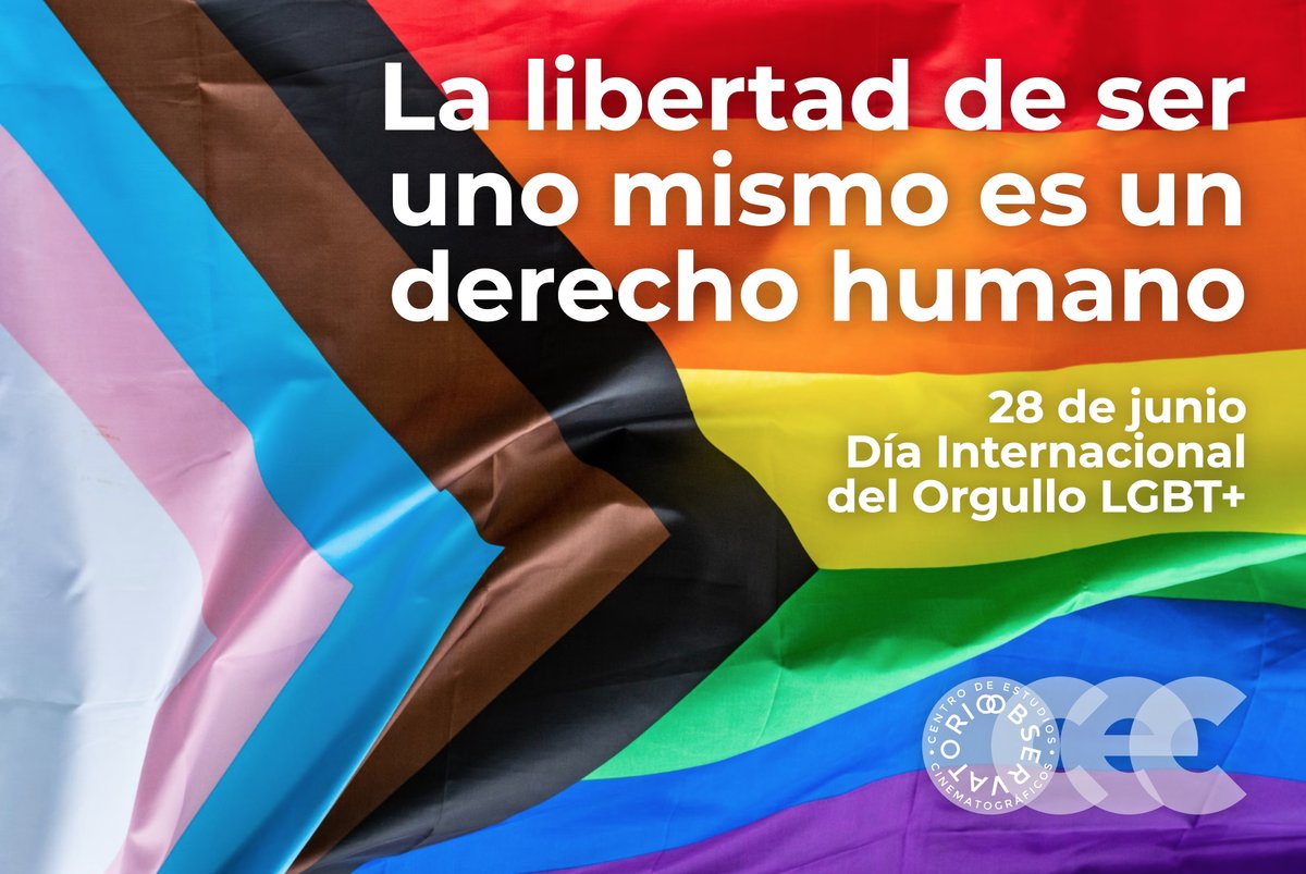 observa_cine's tweet photo. 🌈 Hoy celebramos el Día Internacional del Orgullo LGBT+ 🌈

Únete a nosotros en la celebración del amor en todas sus formas y en la lucha por un mundo donde cada persona pueda ser auténticamente, quien es, sin miedo ni prejuicios.

#DíaDelOrgullo #Orgullo #LoveIsLove #RESPETO https://t.co/ZycaglD1Qw