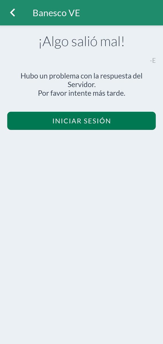 av_mhg's tweet photo. @Banesco solucionen su app, parece caída https://t.co/F50Ac7xRdj