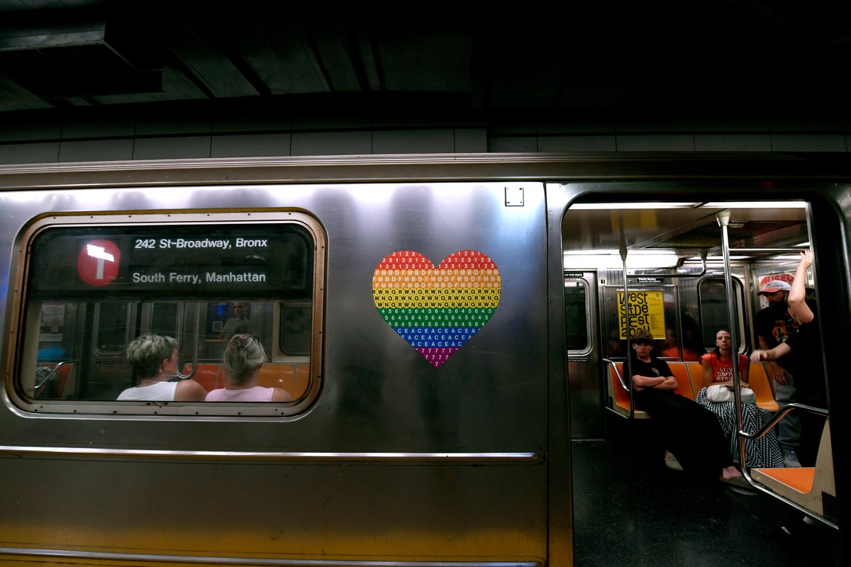 Introducing... Christopher St-Stonewall Station! 🏳️\u200d🌈🚉 To celebrate  LGBTQ+ Pride Month, we unveiled the brand new name for this West Village 1  station located just steps away from the historic Stonewall Inn and, image size:1200x800
