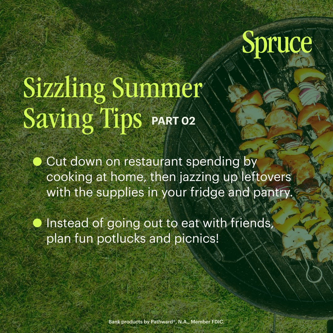 SpruceMoney's tweet photo. We’re sharing some more of our best tips for having a memorable summer without spending an arm and a leg. 😎 

Read the article to learn more: https://t.co/JWhaCEsFHQ https://t.co/mvQWxNzU3G