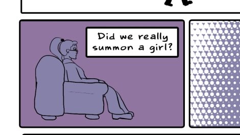 Check out the final page of our penultimate comic from our celebration of #pride and #comics; "Let's Summon a Girlfriend" by <a href="/danaxbraga/">dana</a> and find out if they did summon a girlfriend in the end!

irishcomics.ie/2024/06/27/let…