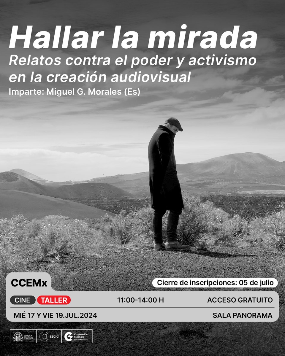 ccemx's tweet photo. 🎥Taller impartido por el cineasta y artista visual Miguel G. Morales, donde explorará cómo descontextualizar archivos fílmicos para crear obras audiovisuales y artísticas con un enfoque activista.

📌 Inscripciones: https://t.co/5oU8y9tSV2 https://t.co/fhdm5RR7wQ
