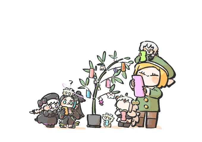 ささのはさらさら。