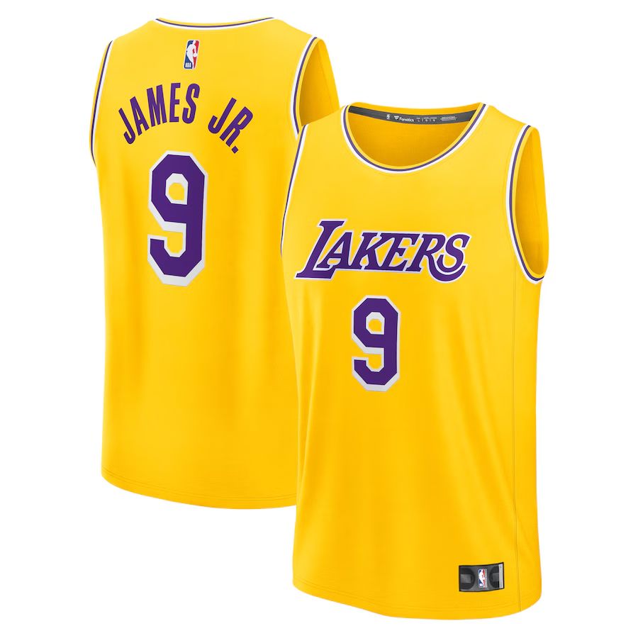 KicksFinder's tweet image. Ad: NEW via select retailers
Los Angeles Lakers Bronny James Gold 2024 NBA Draft Jersey
(Pre-Order)

NBA Store bit.ly/3zjA6BQ
Fanatics bit.ly/3zn8f3D
