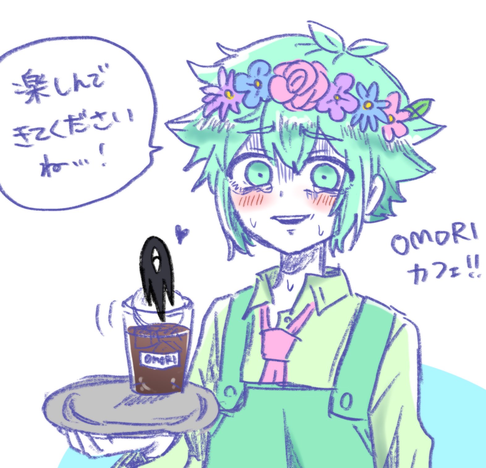 omori カフェ キャラクターグッズ