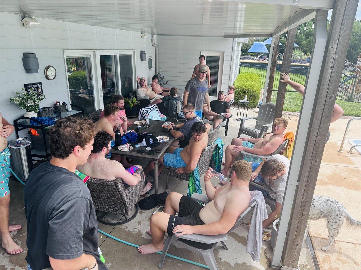 Conor Riley (@coachcriles) on Twitter photo Awesome afternoon w <a href="/KStateFB/">K-State Football</a> OL
Great to have the #KStateBEEF over for some pool hoops, <a href="/CoxBrosBBQ/">Cox Bros BBQ</a> and of course <a href="/zachlanebryan/">Zach Bryan</a> πΆπΆ
At about midway point for summer workouts and glad we could spend some time together. ππππ
Football willbe here soonππ Awesome afternoon w <a href="/KStateFB/">K-State Football</a> OL
Great to have the #KStateBEEF over for some pool hoops, <a href="/CoxBrosBBQ/">Cox Bros BBQ</a> and of course <a href="/zachlanebryan/">Zach Bryan</a> πΆπΆ
At about midway point for summer workouts and glad we could spend some time together. ππππ
Football willbe here soonππ