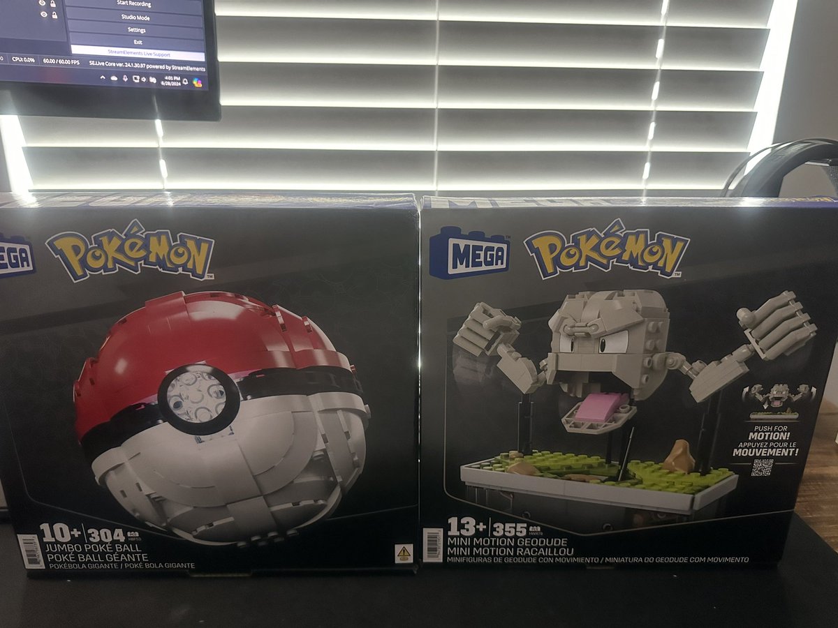 RiptideTJ's tweet photo. I hope everyone is having a great day. We will going live as I trying building the mega blocks set of the poke-ball and geodude. Swing by and check out these two real cool sets. https://t.co/B53qkmICSF https://t.co/yqBzDCrmGA