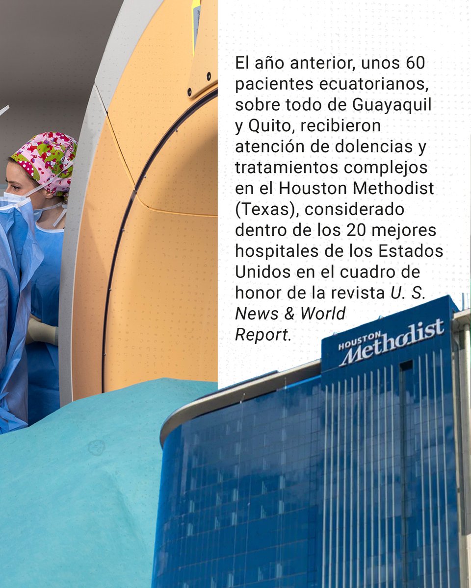 #Salud | Una representante en el país ahora facilita derivación de pacientes hacia el Houston Methodist. El año anterior se atendieron al menos 60 usuarios nacionales. ow.ly/it3z50Ss9wm