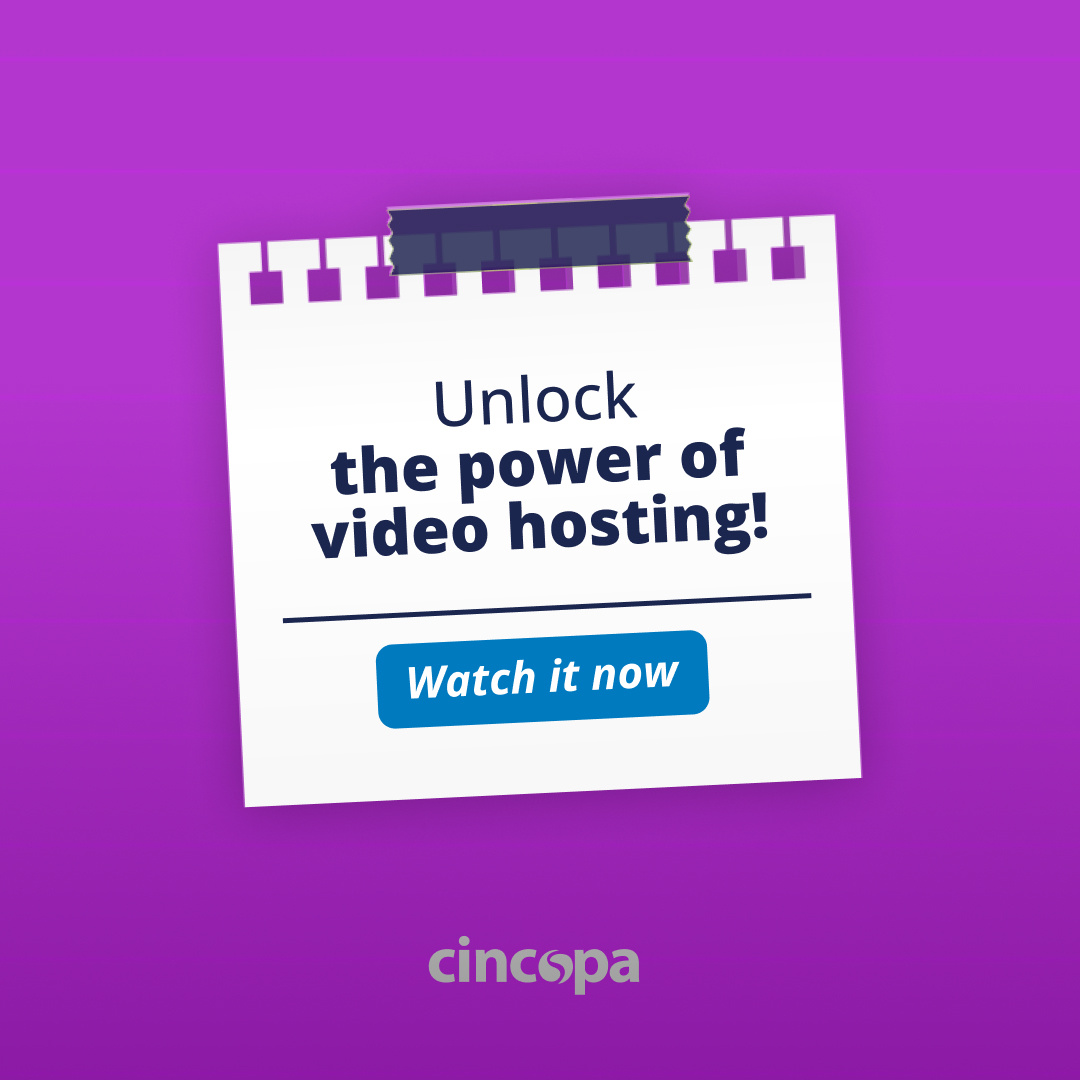 Elevate your video strategy now! 🚀 Come join us and dive deeper into the world of video hosting with Cincopa as we explore its amazing benefits and best practices. Don't miss out: hubs.li/Q02Dz3p70
#VideoHosting #Cincopa #RaiseYourContent