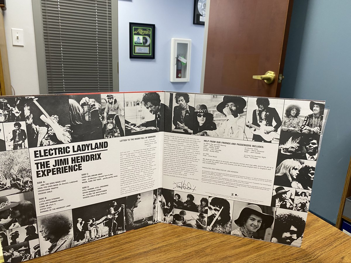 The Vinyly Friday Album Side Is Jimi Hendrix's "Electric Ladyland"- Side 4!