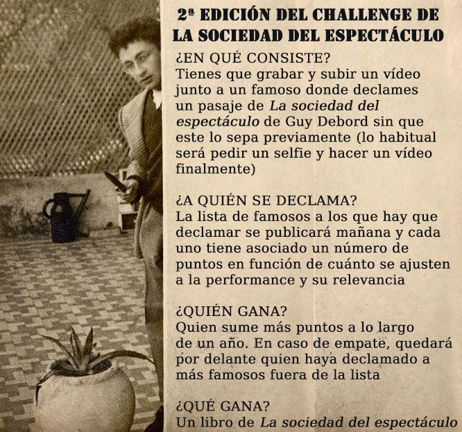2ª edición de #ElChallengeDelEspectáculo: normas
