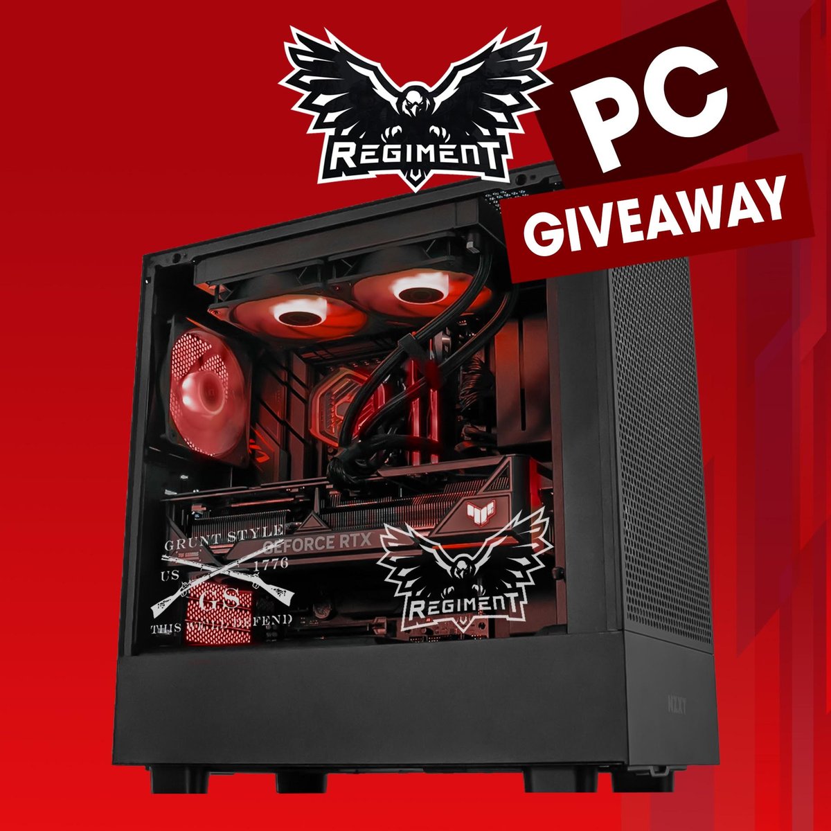 Grunt Style (@gruntstyle) on Twitter photo Who needs a FREE Gaming PC? 👀 We are teaming up with <a href="/RegimentGG/">REGIMENT 🇺🇸</a> to give a <a href="/Brparadox/">Paradox Customs</a> Gaming PC away to someone who follows the steps below!
Enter the giveaway: gleam.io/eClGl/regiment…
#Gaming #Giveaway #PCGaming #Regiment #Veterans #Gamers Who needs a FREE Gaming PC? 👀 We are teaming up with <a href="/RegimentGG/">REGIMENT 🇺🇸</a> to give a <a href="/Brparadox/">Paradox Customs</a> Gaming PC away to someone who follows the steps below!
Enter the giveaway: gleam.io/eClGl/regiment…
#Gaming #Giveaway #PCGaming #Regiment #Veterans #Gamers