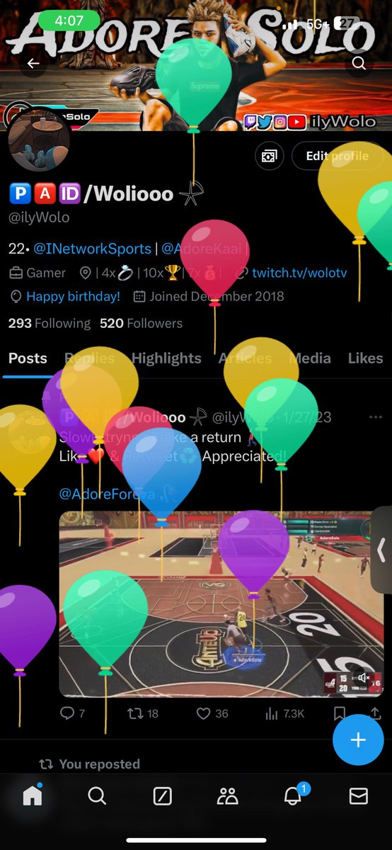 i think my twitter broke…