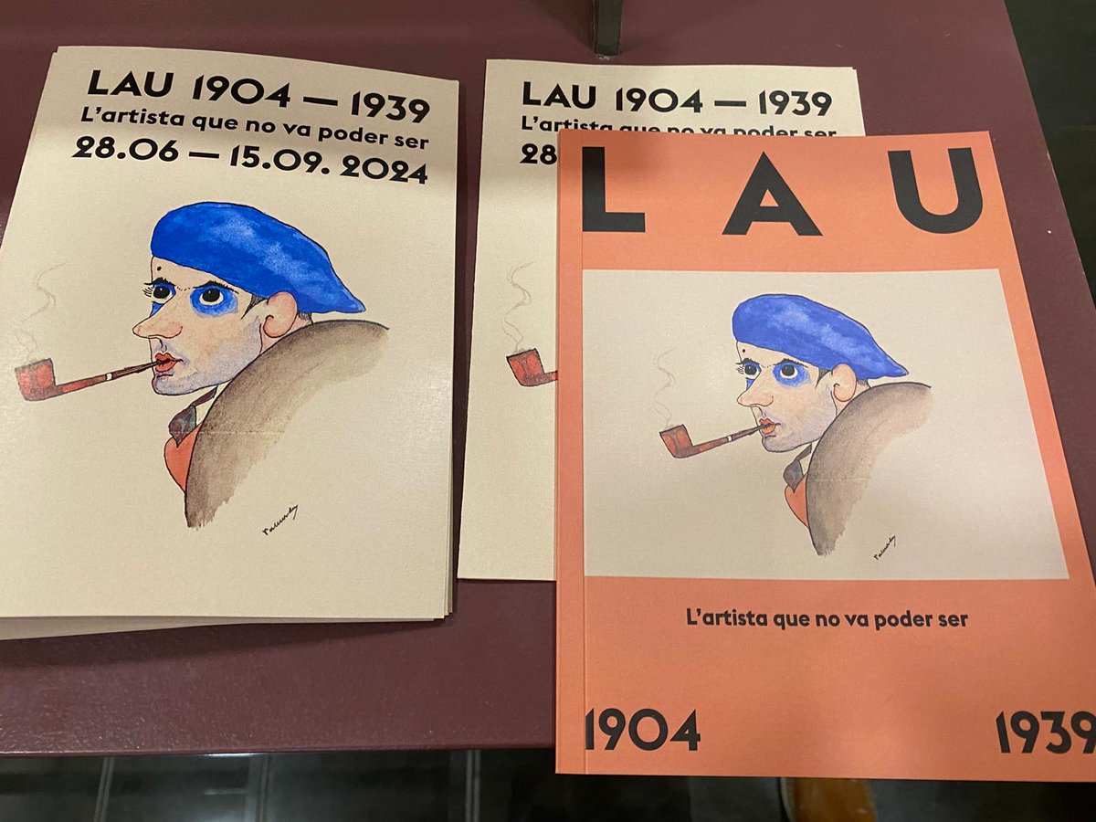 acgarraf's tweet photo. "Lau (1903-1939). L'artista que no va poder ser, comissariada per @kapdigital. Els arxius conservem documentació per tal que tingui un retorn social i es converteixi en eina de coneixement i reconeixement de #memòriahistòrica. Gràcies i enhorabona a tothom que ho ha fet possible! https://t.co/cOWiPAu9h0