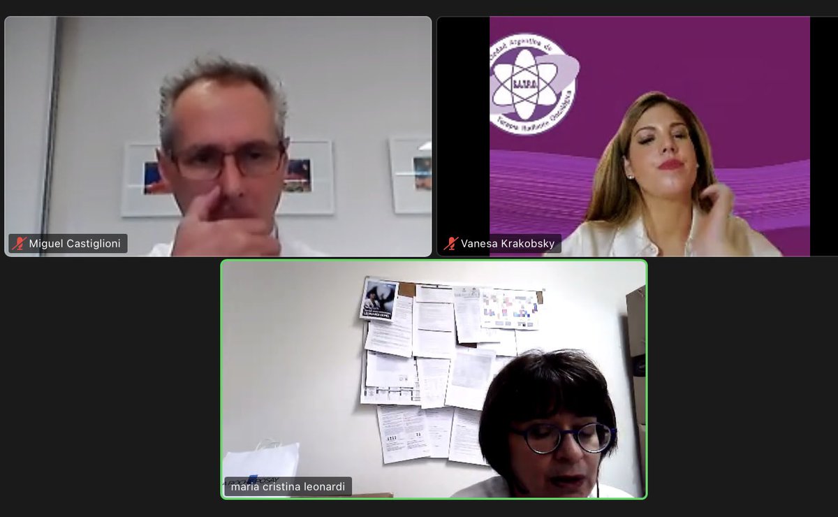 jopalazzo's tweet photo. Interesante discusión sobre el tratamiento Radiante en Cancer de Mama en la era del Desescalonamiento. Muchas gracias Dr Nicolas Isa , Dra Fernanda Díaz Vázquez y Dr Francisco Terrier. Felicitaciones a los Directores del evento Dra Vanesa Krakosbsky y Dr Miguel Castiglione https://t.co/esOKr7pq0B