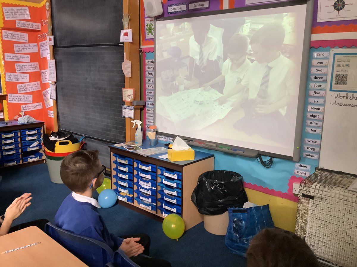 P4GStAndrews's tweet photo. Today we said farewell to one of our classmates. C is moving to Australia and we are all going to miss him. We had a little farewell party and started things off with a little trip down memory lane then there were snacks, dancing and games. https://t.co/Q7Oa7Geakx