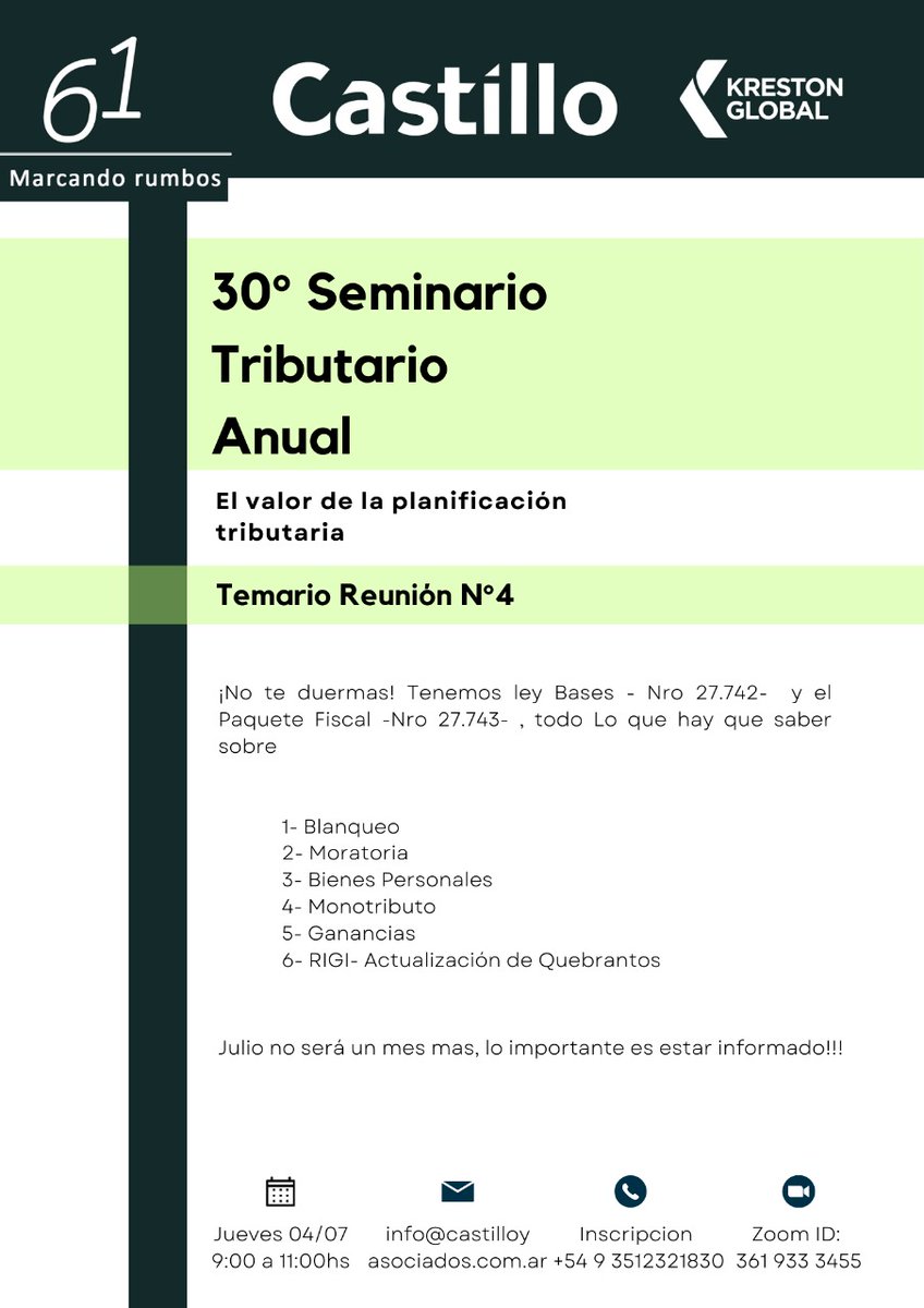 Castillo y Asociados tweet media