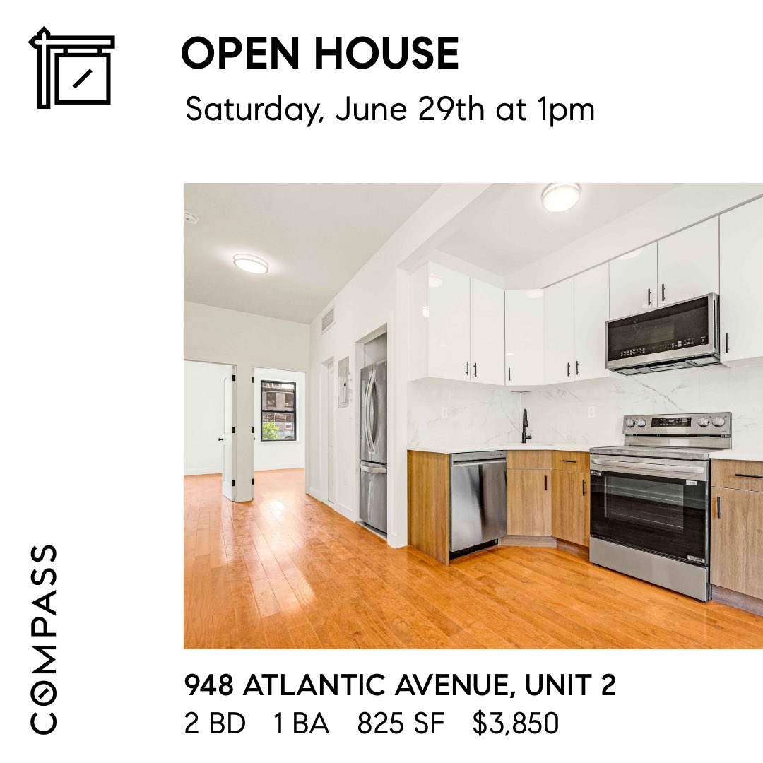 MalcolmREi's tweet image. #OpenHouses #AptsForRent 🤑💚🏡 “Welcome to the vibrant Prospect Heights neighborhood in Brooklyn, NY! Nestled within a fully renovated mixed-use building, this two-bedroom with office, apartment at 948 Atlantic Avenue, Unit 2 + 3, offers a unique blend of modern living”