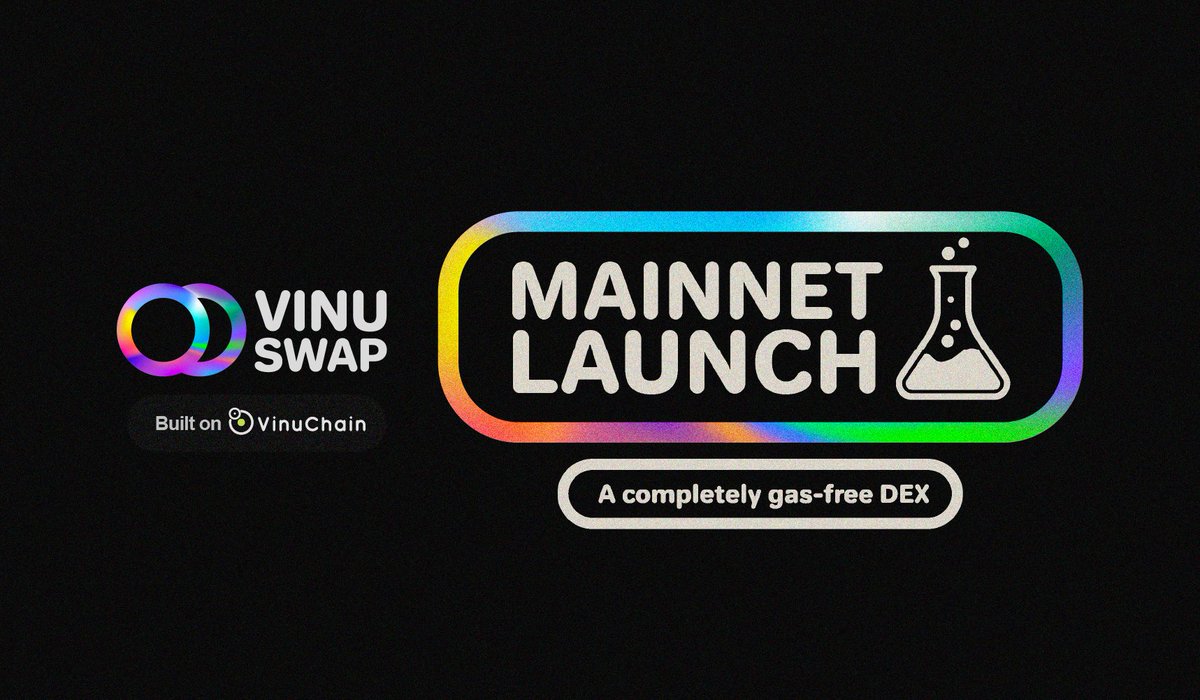 VinuSwap #VinuChain version is live now!

The swap may be accessed at: vinuchain.vinuswap.org

VinuSwap Earn Pools (High APR): vinuchain.vinuswap.org/earn

#swap #layer1 #blockchain #VinuSwap