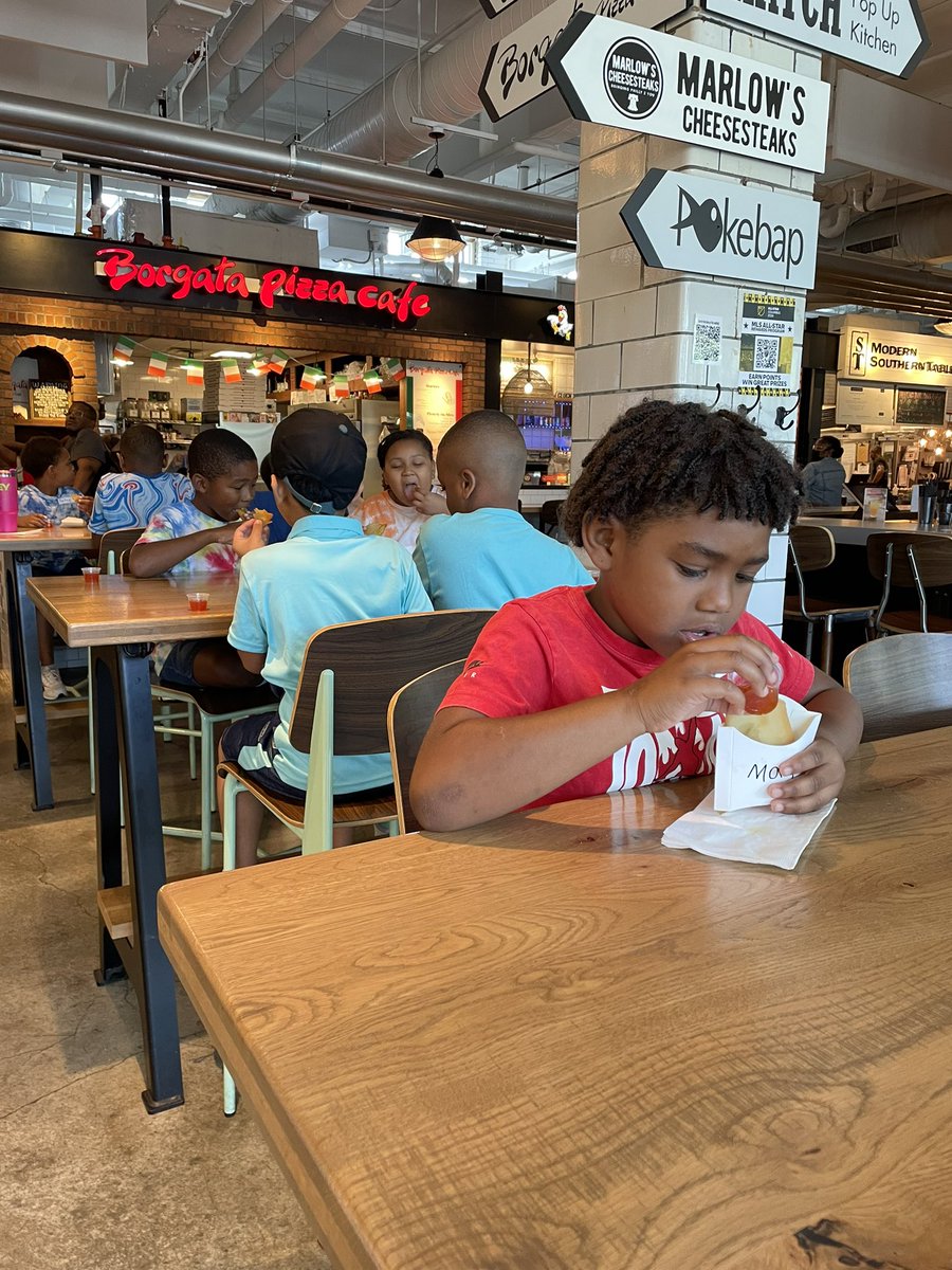 Our future entrepreneurs learned a lot today during our visit to <a href="/BuddDairy/">budd dairy farm</a> trying new food, creating menus, and exploring  #ourCCS <a href="/ColsCitySchools/">Columbus City Schools</a>