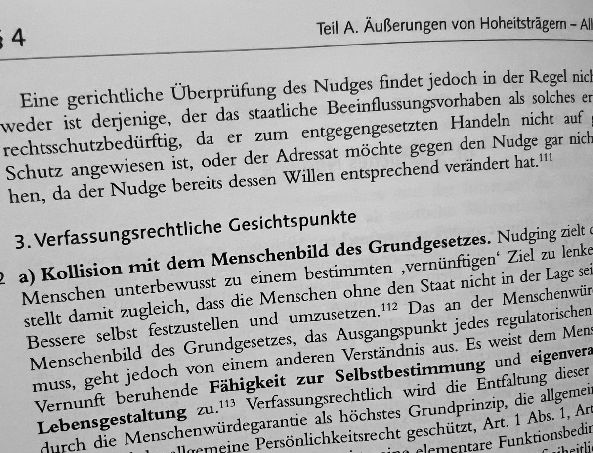 <a href="/JosefFLindner/">Josef Franz Lindner</a> FYI: Kollegin <a href="/alena_wolf/">Alena Wolf</a> hat dazu bzw. dem Thema #Nudging etwas in unserem Handbuch zum #ÖRÄR geschrieben (S. 111-116)…