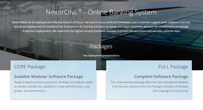 NexorONE tweet picture