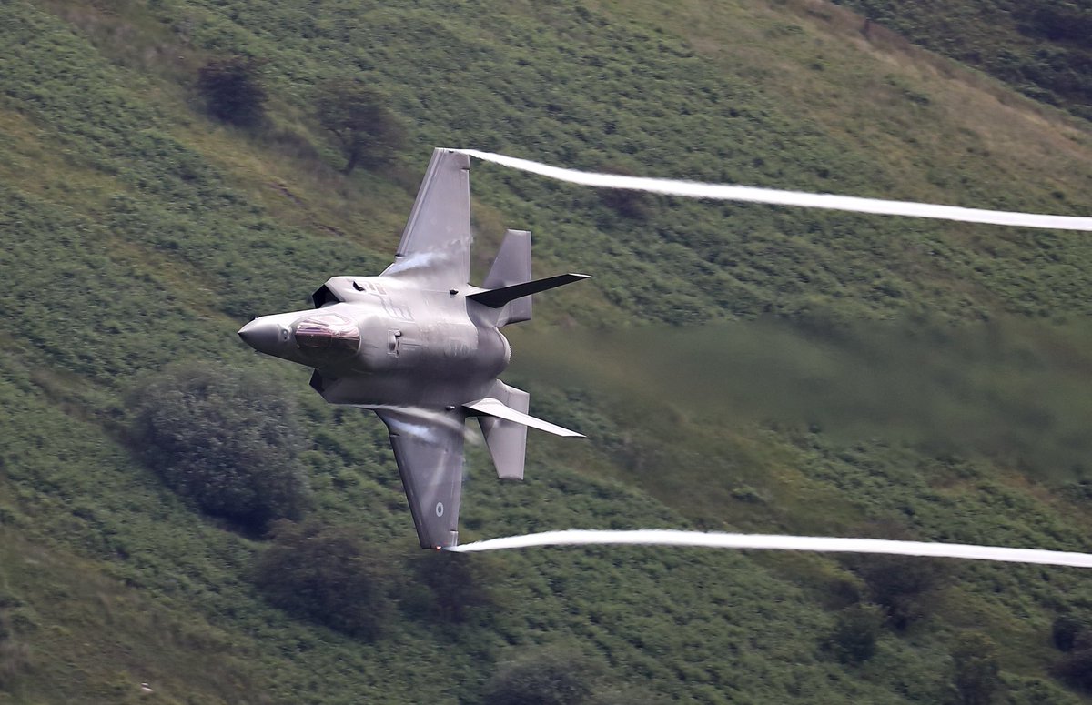 neilb1940's tweet photo. Managed to have another day out in the hills. Really pleased to catch 617sqn F-35’s https://t.co/xKHLia1tsk