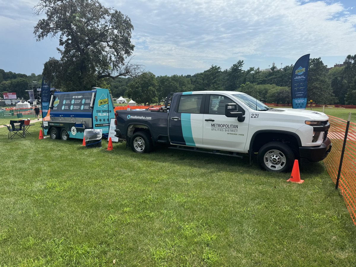 If you’re heading to the Memorial Park Concert  don’t forget to bring your reusable bottles and come find us! We’re setup with our hydration station to help you beat the heat and enjoy the show this evening! 💦 #Omaha