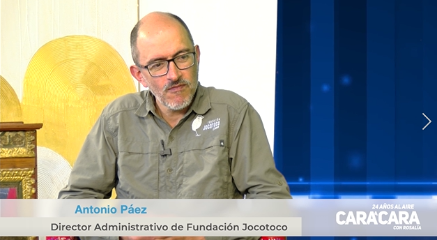 CACRosalia's tweet photo. EN VIVO
Conversamos con Antonio Páez, director administrativo de Fundación #Jocotoco.
#CACRosalia por Telerama y #FBLive
https://t.co/B1DpcPaHRd https://t.co/JAjiYNhuHw